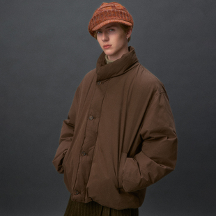 化学制品 中古感保暖棉夹克J1_BWN_PUFFERJACKET