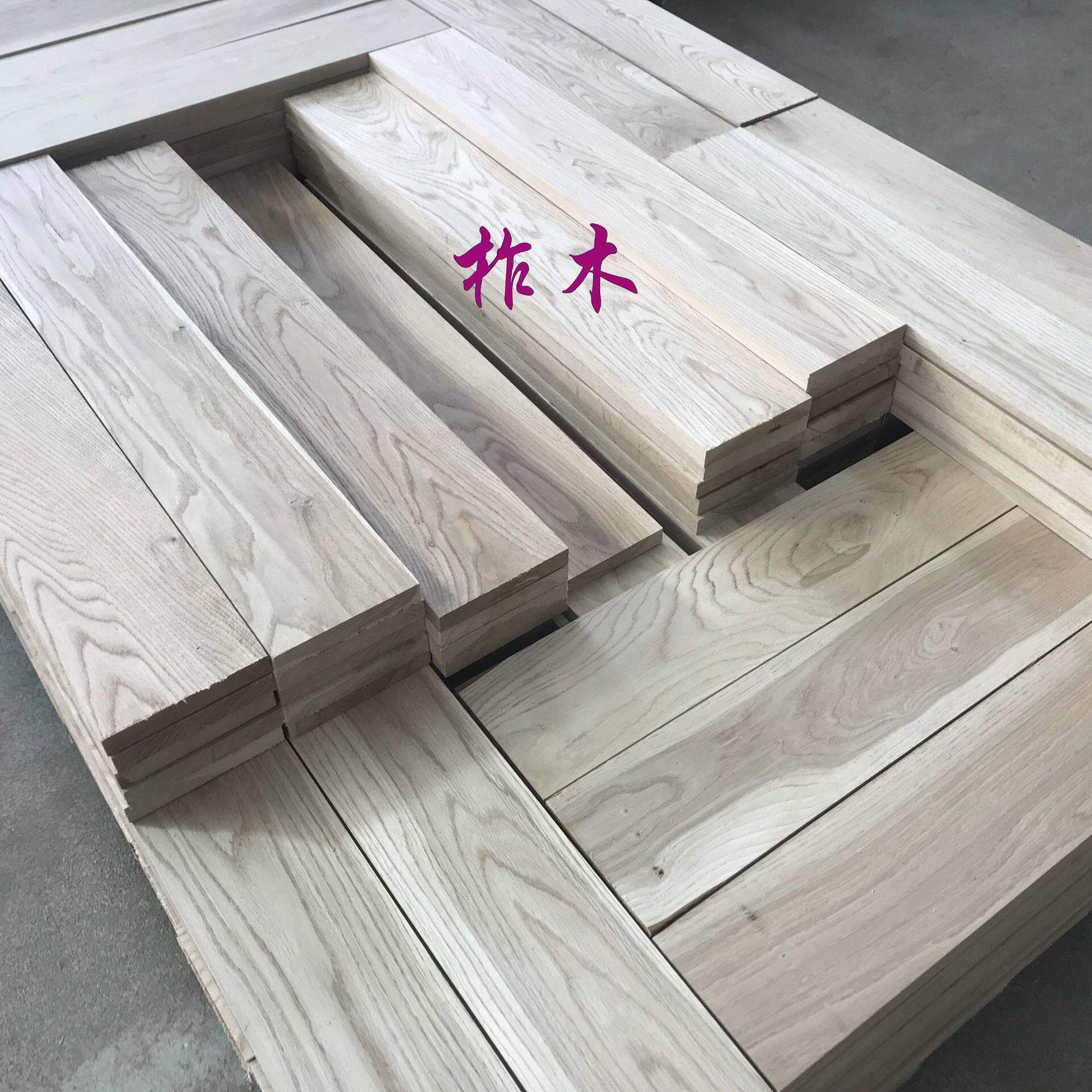 源头烘干柞木板材东北实木柞木仿橡木