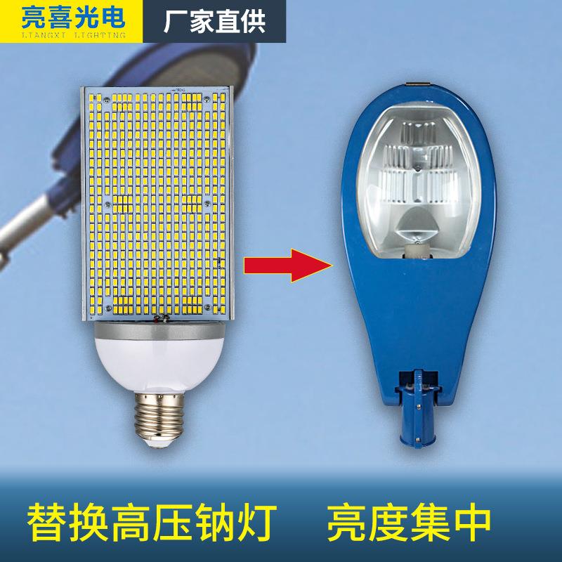 高亮路灯灯泡多规格横插灯庭院道路户外大功率单面发光路灯头