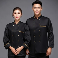 Черный топ с длинными рукавами