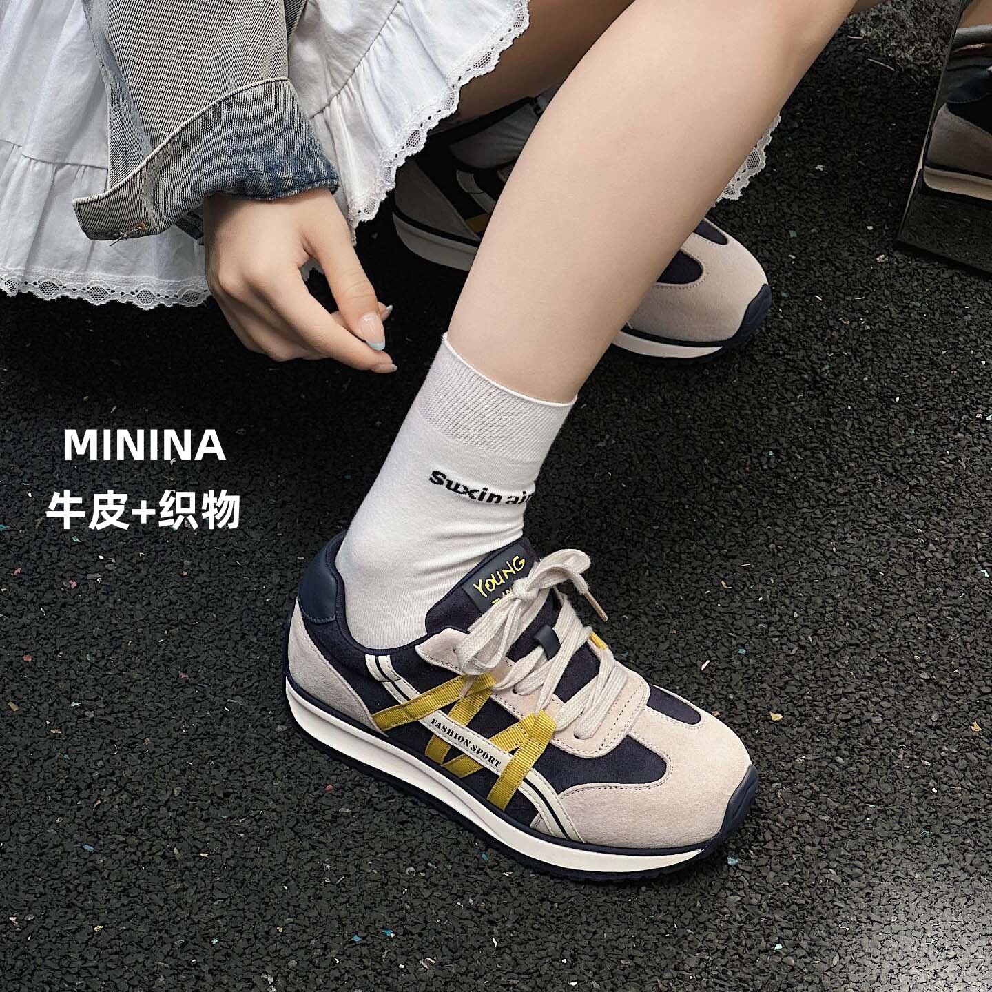 纯皮阿甘鞋女轻便软底广州高端