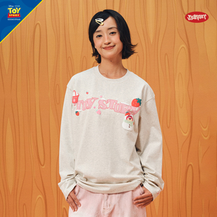 Story合作系列冬日长袖 BURNIN T恤 Toy Pixar Disney 迪士尼