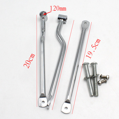 太子摩托车边包架通用改装配件