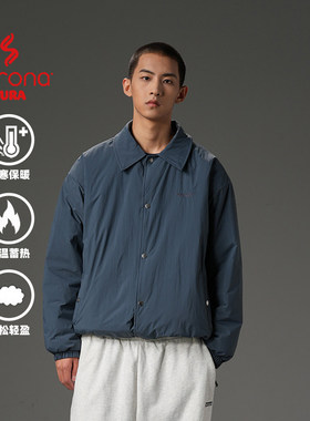 WDR日系教练夹克廓形棉服