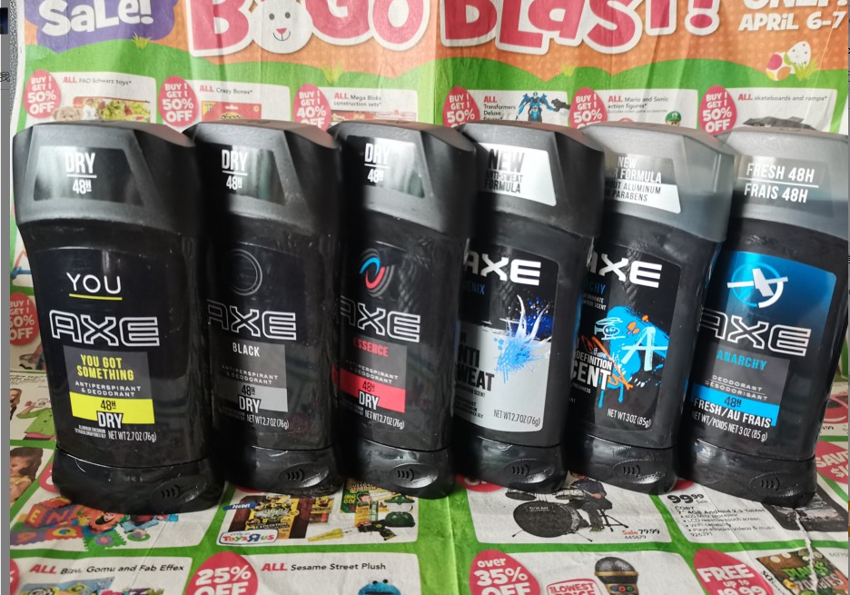 axe止汗膏男士香体膏DEODORANT