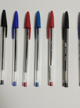 Bic 比克 Cristal 1.0 1.2 mm Xtra Bold 1.6mm 圆珠笔水晶原子笔