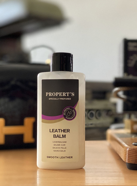 PROPERT'S皮革护理剂小羊皮保养膏皮具动物皮皮包清洁剂滋养乳霜