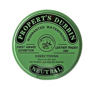 PROPERT'S皮革护理保养皮鞋油无色防水保养杜宾油皮具翻新清洁