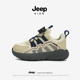 网面透气旋转纽扣男童女童户外跳绳鞋 新款 2026春季 Jeep儿童运动鞋