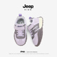 2025秋季 新款 防水皮面女孩板鞋 Jeep女童运动鞋 耐磨舒适儿童跑步鞋