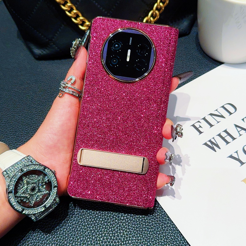 适用华为matex5闪粉折叠屏手机壳