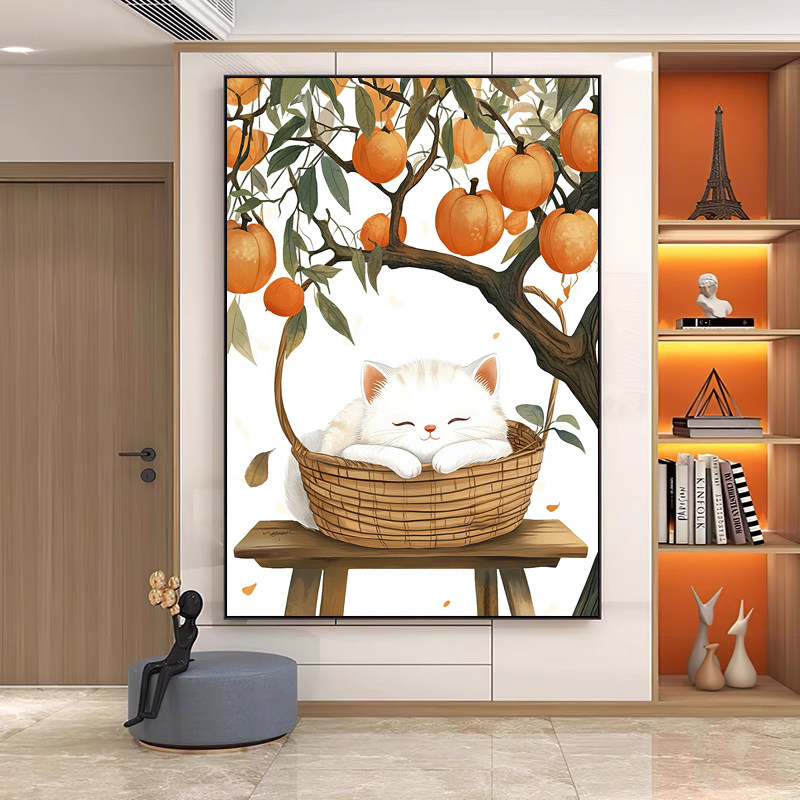 柿柿如意风景数字油画diy填充手绘艺术品解压装饰画客厅玄关摆件,家居饰品,DIY/数字油画,淘宝优惠券,粉丝福利购,淘宝优惠卷