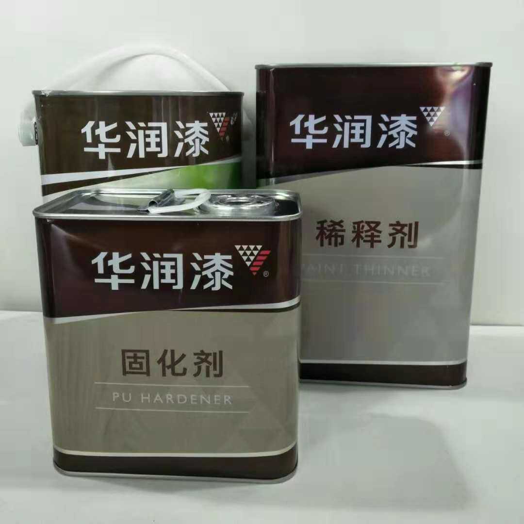 华润漆9kgpu木器漆9公斤家具漆金装清味五合一清漆白漆底漆面漆