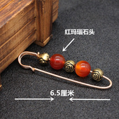 胸花 女款 披肩扣 配大衣 手工饰品 玛瑙石头手工别针 毛衣 胸针