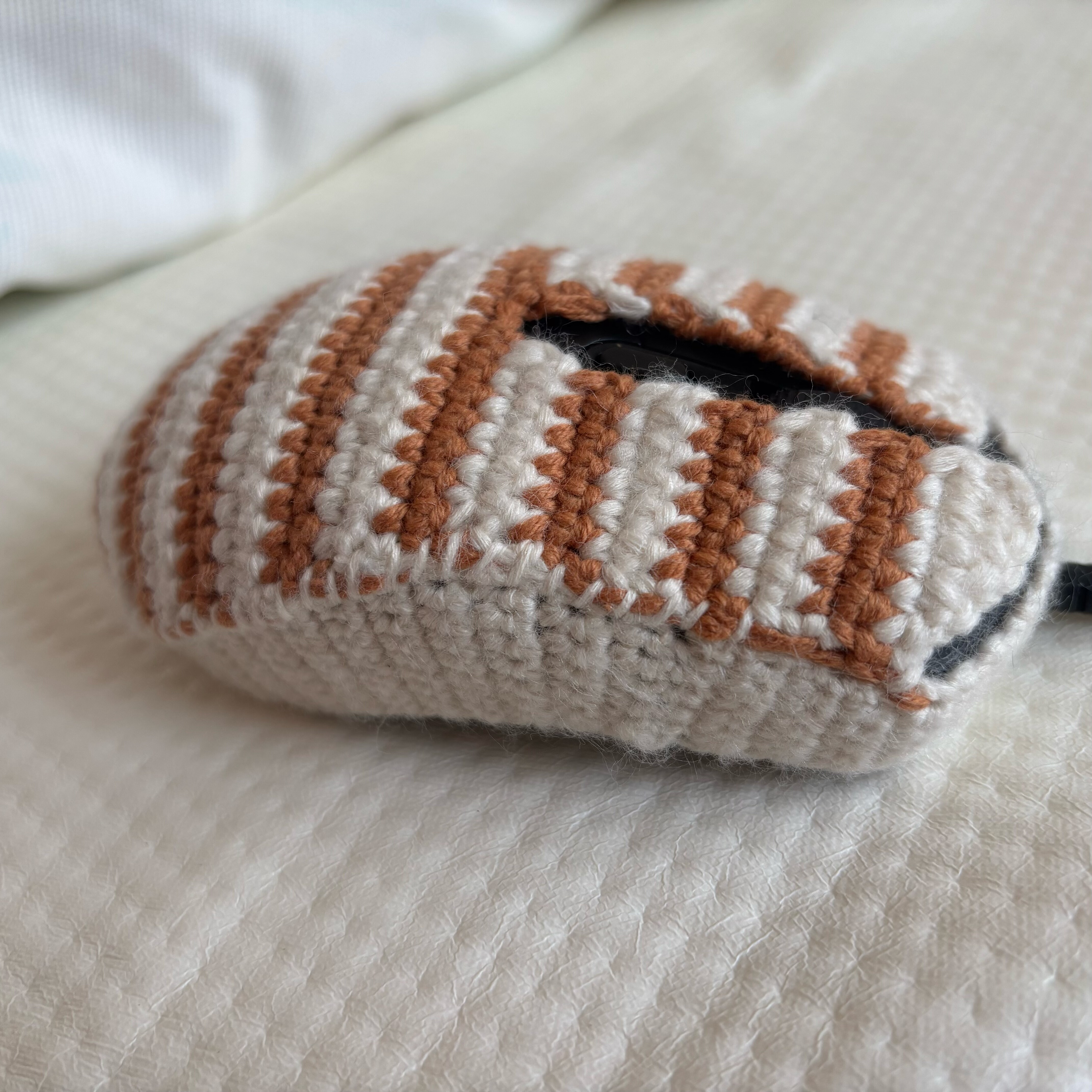 成品毛线鼠标暖手套神器  本品适用罗技102鼠标  小众个性