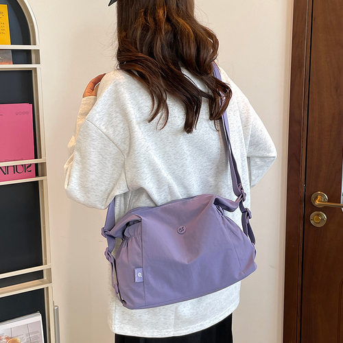 Colorful Fox新款多功能托特双肩包女尼龙大容量单肩斜挎通勤背包