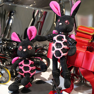 恶魔大人LollyTease****疗愈玩偶乖萌兔SM玩具毛绒礼物皮具配件潮
