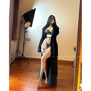 恶魔大人****镂空渔网袜性感辣妹薄款 大腿袜女 黑丝吊带袜开档连裤