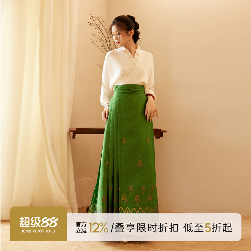 马面裙套装汉服听旬秋季汉服女
