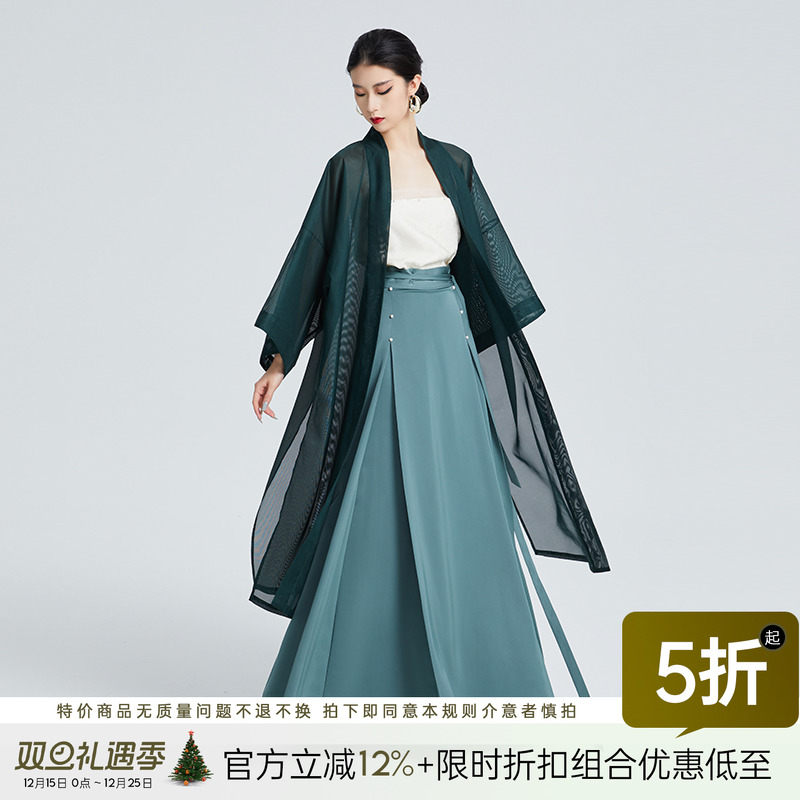 听旬松下露原创国风元素改良汉服