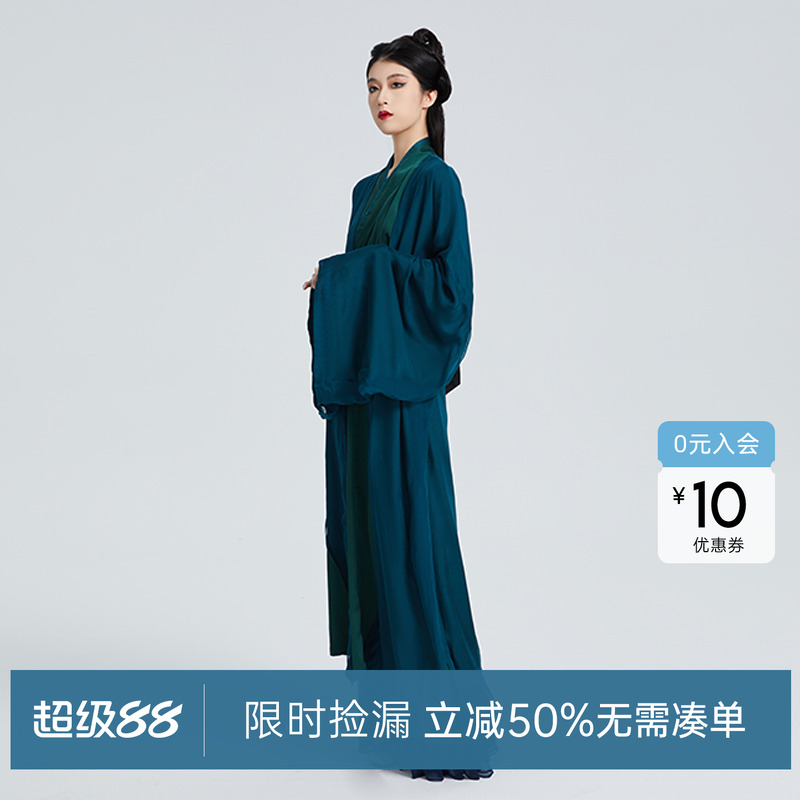 听旬国风汉元素改良汉服