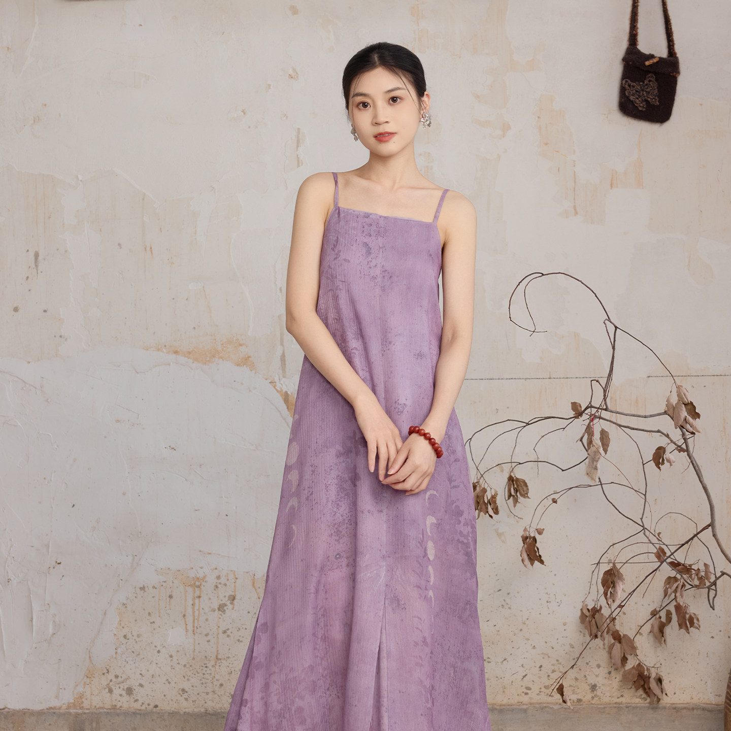 听旬月相夏季新款法式连衣裙图片