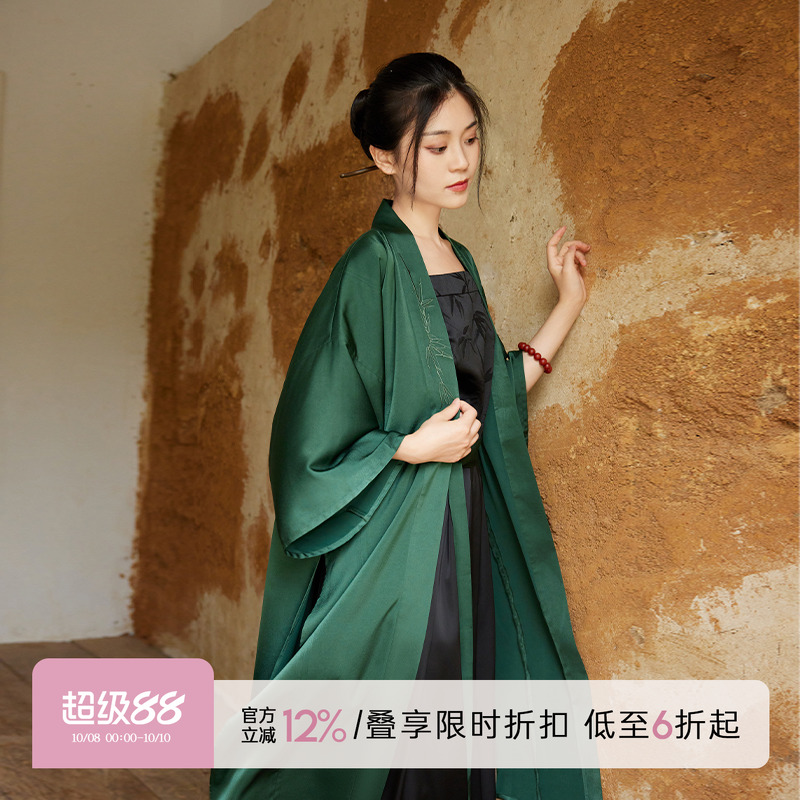 阔腿宋裤改良汉服听旬早秋长衫