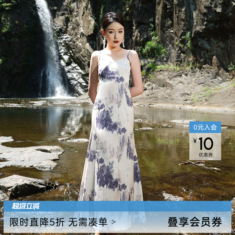 国风连衣裙汉服听旬夏季通勤