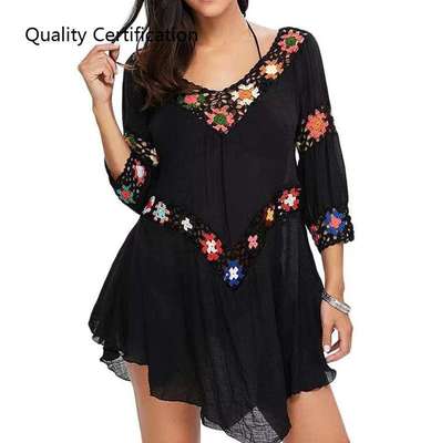 wear Cover Up Women  Summer Beach Tunic Sarongs