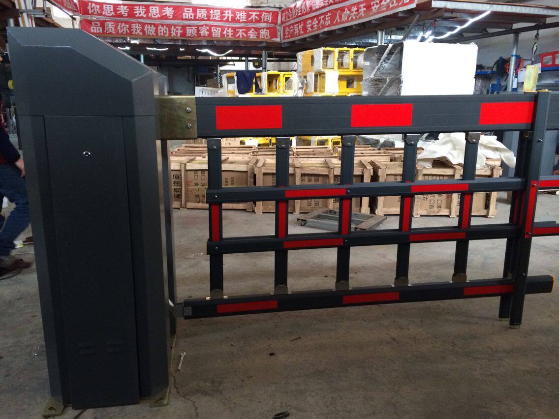 栅栏式拦车器车库蓝牙道闸 空降门道闸 栅栏道闸自动感应道闸系统