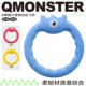QZee洁齿拔河拉环QMONSTER耐咬飞盘宠物磨牙棒巡回解闷小中大型犬