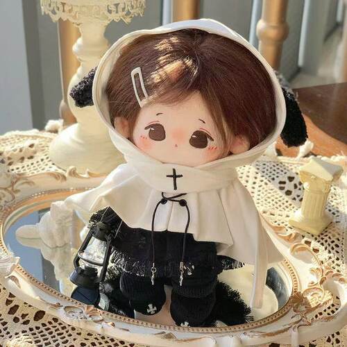 【现货】20cm25cm30厘米棉花娃娃衣服娃衣无属性玩偶服替换装