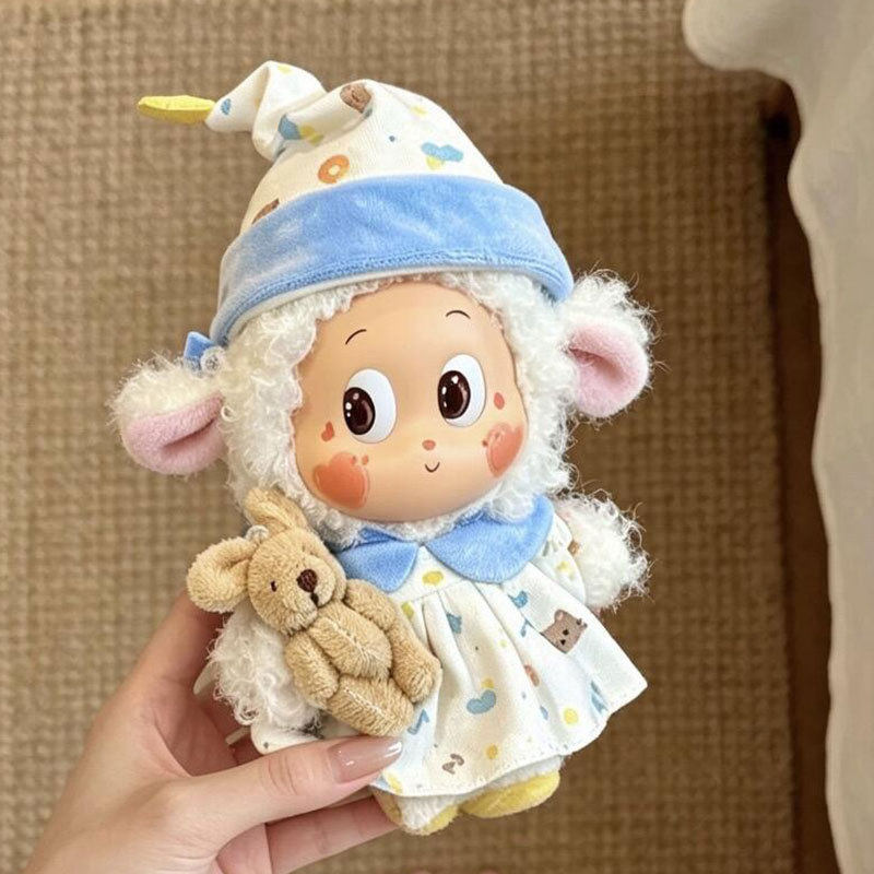 星星人农场系列娃衣温暖小羊衣服装挂件玩偶小猪甜心灰狼着替换装
