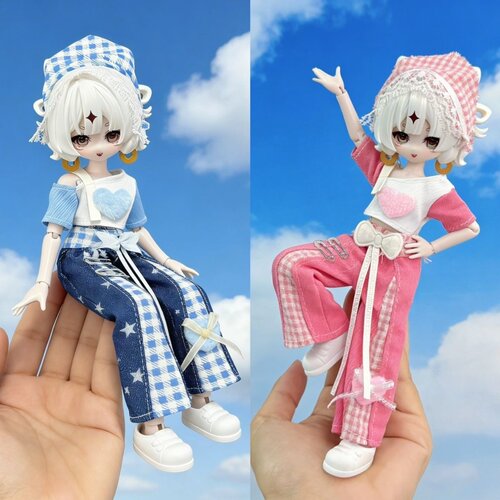 新春款娃衣8分12分ob11米甜一二三代阿巳体蘑菇菌无症bjd特6衣服