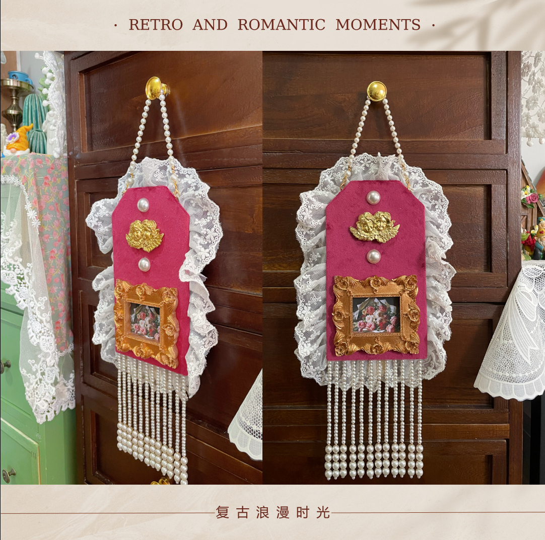 法式复古珍珠鎏金蝴蝶结装饰挂件挂扣复古装饰画沙发挂画拼墙画,家居饰品,吊饰/挂饰,淘宝优惠券,粉丝福利购,淘宝优惠卷