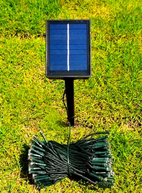 户外氛围灯太阳能满天星led彩灯串灯户外防水串灯庭院树灯景观灯