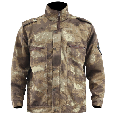 加厚迷彩服套装男工作服春秋季劳保服耐磨耐脏军训服户外军迷