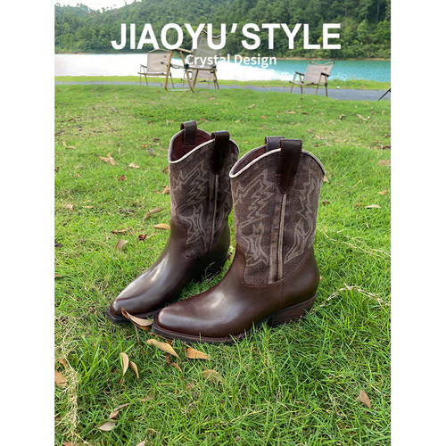 【牛皮版*现货马上发】短靴