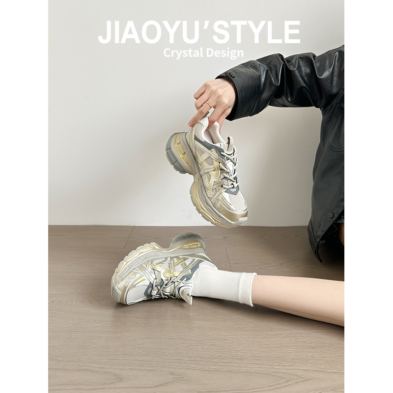 现货！！【免费试穿】牛皮老爹鞋