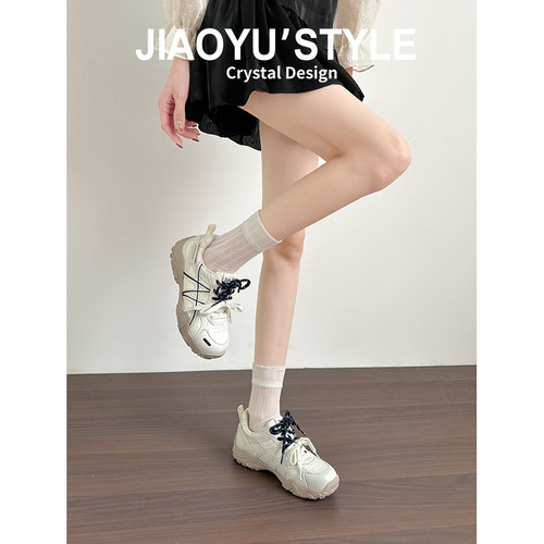 现货！！【免费试穿】牛皮德训鞋