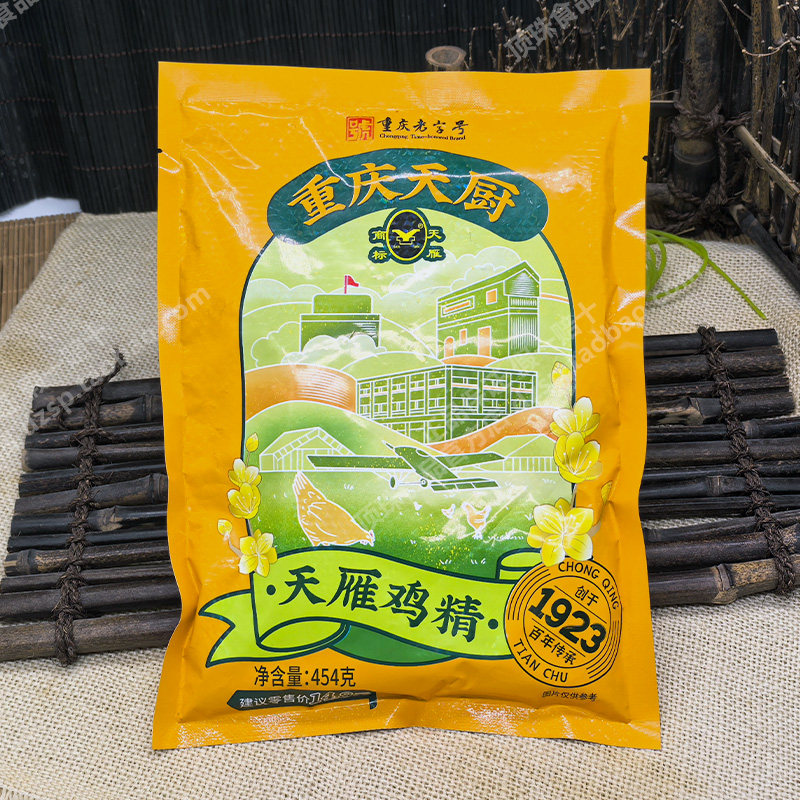 正品保证重庆天厨天雁鸡精调味料454g凉拌菜小面鲜香80老字号图片