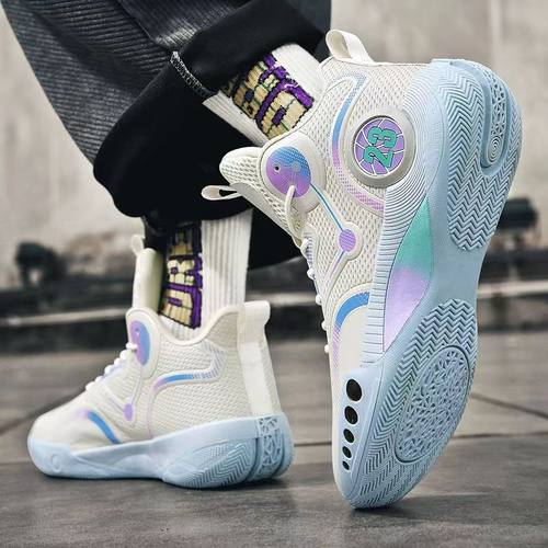 科比篮球鞋男正品青少年网面专业实战学生球鞋儿童幻影运动鞋女款