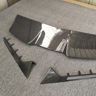 适用于奥迪A6 Avant Allroad碳纤维尾翼 C8旅行版改装顶翼 定风翼