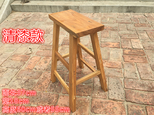 实木小板凳矮凳老榆木儿童凳木凳凳子方凳板凳高凳学生凳吧凳