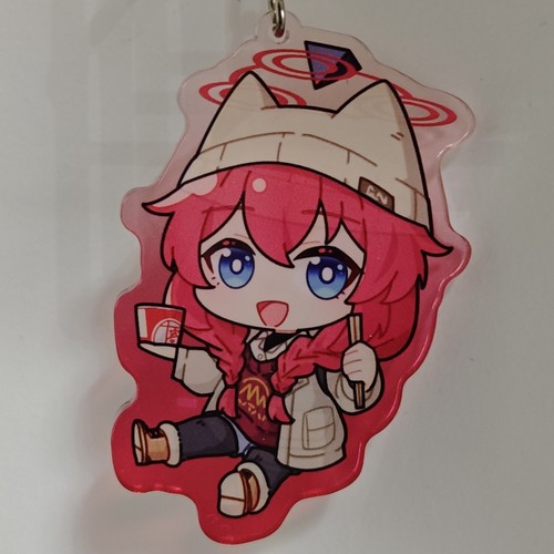 【午睡阁】蔚蓝档案同人周边 小涂真纪露营装 亚克力挂件钥匙扣