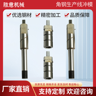 数控角钢法兰冲孔机生产线冲头 9.5*13 冲孔模具 4.2冲针底模下模