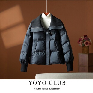 高级感百搭保暖外套 宽松棉服2025年秋冬新款 品牌折扣胖MM韩版 时尚