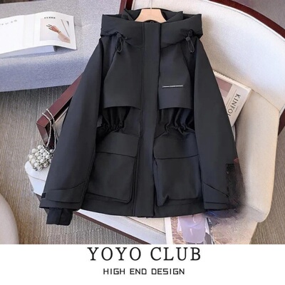 品牌折扣胖MM大码韩版时尚冲锋衣