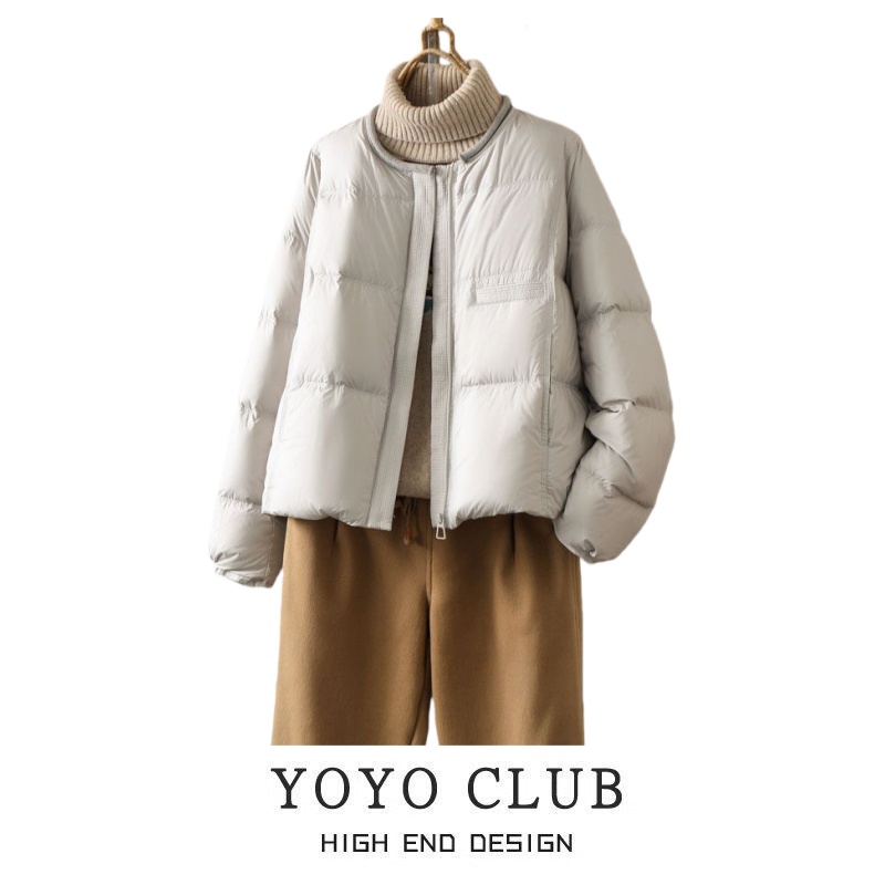 品牌折扣胖MM高级感加厚保暖棉服2025新款冬季时尚休闲面包服女潮