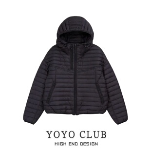 品牌折扣欧货大码 百搭加厚保暖显瘦外套潮 连帽羽绒棉服女2026新款